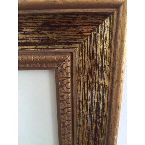 Vintage "The Little Shepherdess" Paul Peel Artist 1892 Art Print Matted Framed - Picture 2 of 7